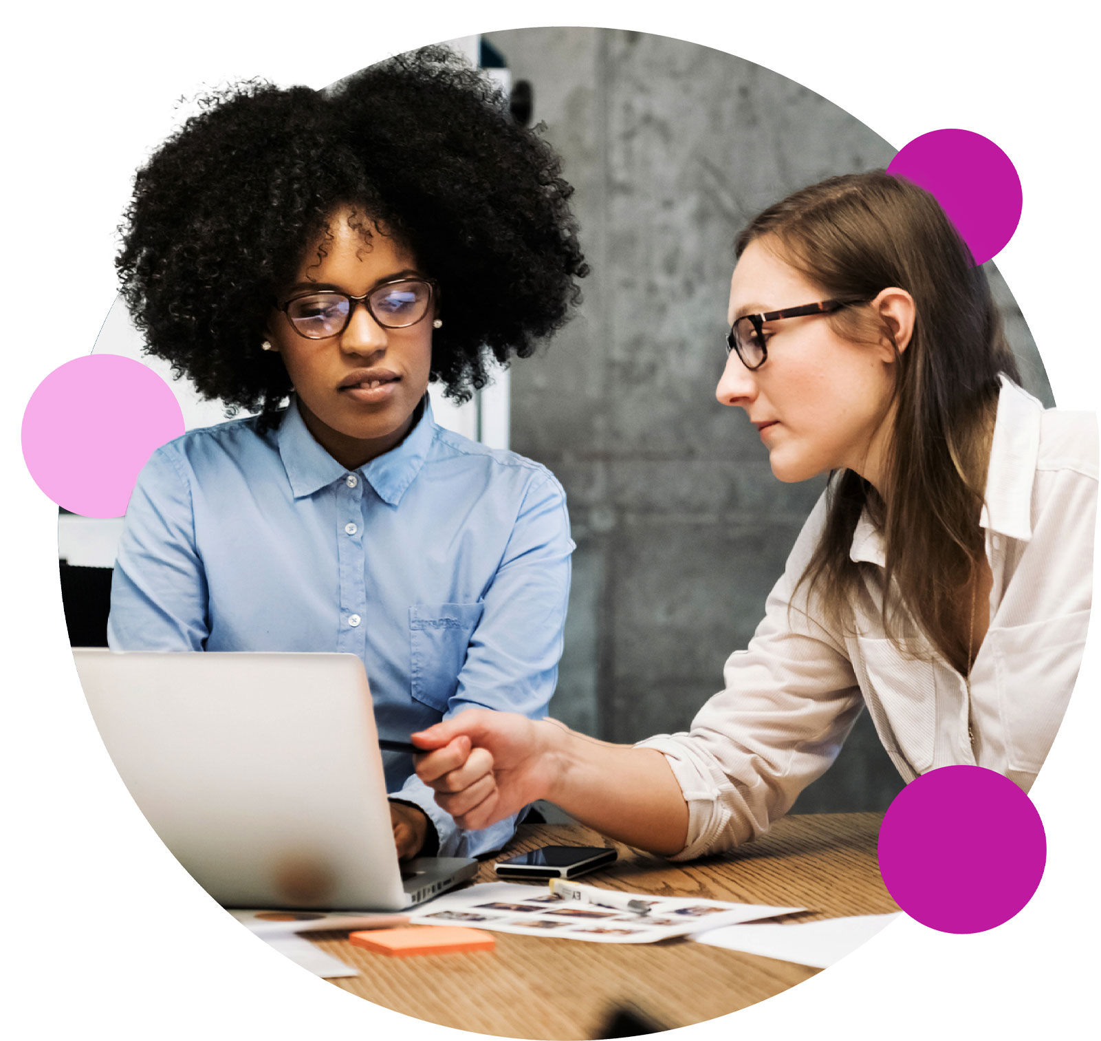 Partner marketing and lead generation illustration